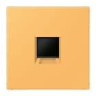JUNG - Abdeckung für Modular-Jack-Steckbuchsen 1fach, Serie LS, ocre jaune clair