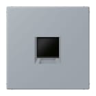 JUNG - Abdeckung für Modular-Jack-Steckbuchsen 1fach, Serie LS, gris clair 59