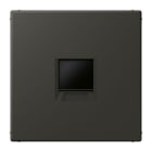 JUNG - Abdeckung für Modular-Jack-Steckbuchsen 1fach, Serie LS, ombre naturelle 59