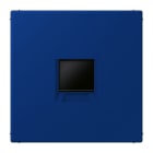 JUNG - Abdeckung für Modular-Jack-Steckbuchsen 1fach, Serie LS, bleu outremer foncé