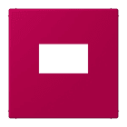 JUNG - Abdeckung für USB-Ladegerät, (gerastet), Serie LS, rouge rubia