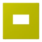 JUNG - Abdeckung für USB-Ladegerät, (gerastet), Serie LS, vert olive vif