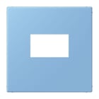 JUNG - Abdeckung für USB-Ladegerät, (gerastet), Serie LS, bleu céruléen 59