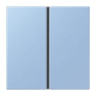 JUNG - Tastensatz 1fach, F40, Serie LS, outremer moyen