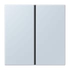 JUNG - Tastensatz 1fach, F40, Serie LS, outremer pale