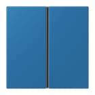 JUNG - Tastensatz 1fach, F40, Serie LS, bleu céruléen 31
