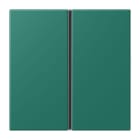 JUNG - Tastensatz 1fach, F40, Serie LS, vert anglais
