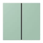 JUNG - Tastensatz 1fach, F40, Serie LS, vert anglais clair