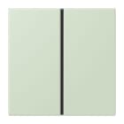 JUNG - Tastensatz 1fach, F40, Serie LS, vert anglâis pale