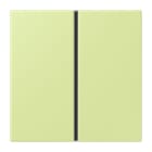JUNG - Tastensatz 1fach, F40, Serie LS, vert jaune clair