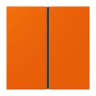 JUNG - Tastensatz 1fach, F40, Serie LS, orange