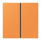 JUNG - Tastensatz 1fach, F40, Serie LS, orange clair