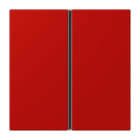 JUNG - Tastensatz 1fach, F40, Serie LS, rouge vermillon 31