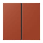 JUNG - Tastensatz 1fach, F40, Serie LS, l'ocre rouge