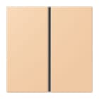 JUNG - Tastensatz 1fach, F40, Serie LS, terre sienne claire 31