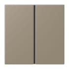 JUNG - Tastensatz 1fach, F40, Serie LS, ombre naturelle moyenne