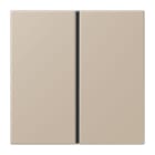 JUNG - Tastensatz 1fach, F40, Serie LS, ombre naturelle claire
