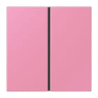JUNG - Tastensatz 1fach, F40, Serie LS, rose vif