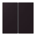 JUNG - Tastensatz 1fach, F40, Serie LS, noir d'ivoire
