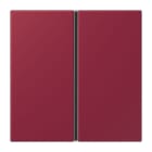 JUNG - Tastensatz 1fach, F40, Serie LS, le rubis