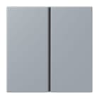 JUNG - Tastensatz 1fach, F40, Serie LS, gris clair 59