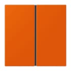 JUNG - Tastensatz 1fach, F40, Serie LS, orange vif