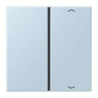 JUNG - Taste 1fach, mit Pfeilsymbolen, F40, Serie LS, outremerclair