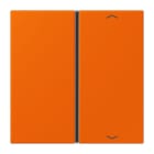 JUNG - Taste 1fach, mit Pfeilsymbolen, F40, Serie LS, orange
