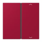 JUNG - Taste 1fach, mit Pfeilsymbolen, F40, Serie LS, rouge carmin