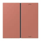 JUNG - Taste 1fach, mit Pfeilsymbolen, F40, Serie LS, terre sienne brique