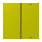 JUNG - Taste 1fach, mit Pfeilsymbolen, F40, Serie LS, vert olive vif