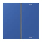 JUNG - Taste 1fach, mit Pfeilsymbolen, F40, Serie LS, bleu outremer 59