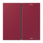 JUNG - Taste 1fach, mit Pfeilsymbolen, F40, Serie LS, le rubis