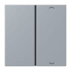 JUNG - Taste 1fach, mit Pfeilsymbolen, F40, Serie LS, gris clair 59