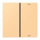 JUNG - Taste 1fach, mit Pfeilsymbolen, F40, Serie LS, terre sienne claire 59