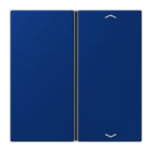 JUNG - Taste 1fach, mit Pfeilsymbolen, F40, Serie LS, bleu outremer foncé