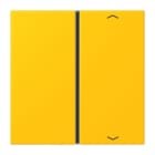 JUNG - Taste 1fach, mit Pfeilsymbolen, F40, Serie LS, le jaune vif