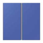 JUNG - Tastensatz 2fach, F40, Serie LS, bleu outremer 31
