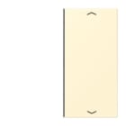 JUNG - Taste 2fach, mit Pfeilsymbolen, F40, Serie LS, blanc