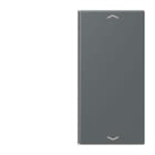 JUNG - Taste 2fach, mit Pfeilsymbolen, F40, Serie LS, gris foncé 31