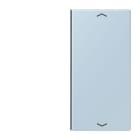 JUNG - Taste 2fach, mit Pfeilsymbolen, F40, Serie LS, outremerclair