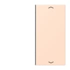 JUNG - Taste 2fach, mit Pfeilsymbolen, F40, Serie LS, rose pâle