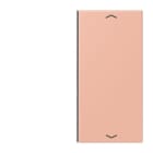 JUNG - Taste 2fach, mit Pfeilsymbolen, F40, Serie LS, rose clair