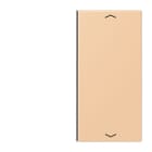 JUNG - Taste 2fach, mit Pfeilsymbolen, F40, Serie LS, terre sienne claire 31