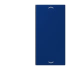 JUNG - Taste 2fach, mit Pfeilsymbolen, F40, Serie LS, bleu outremer foncé