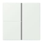 JUNG - Tastensatz 3fach, F40, Serie LS, outremer gris
