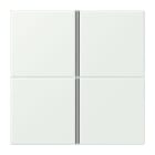 JUNG - Tastensatz 4fach, F40, Serie LS, outremer gris