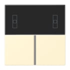 JUNG - Tastensatz 3fach, F40 Raumcontroller, Serie LS, blanc