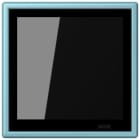 JUNG - KNX Raumcontroller LS TOUCH, Serie LS, céruléen moyen