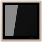 JUNG - KNX Raumcontroller LS TOUCH, Serie LS, ombre brûlée claire